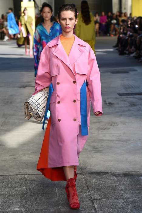 Color-Saturated Runway Shows