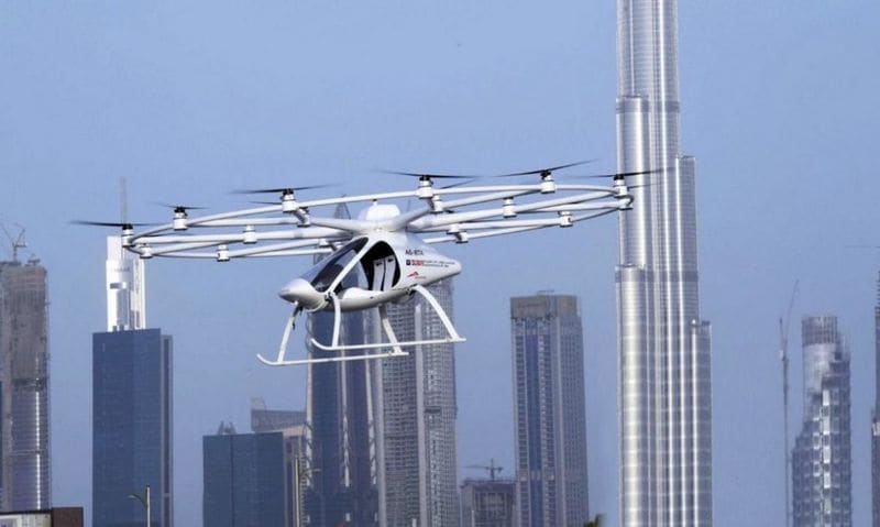 Unmanned Drone Taxis