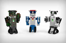 Interactive Building Block Robots