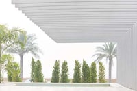 Serenely White Apartment Buildings Image 3