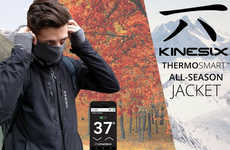 Heated Smartphone-Connected Jackets