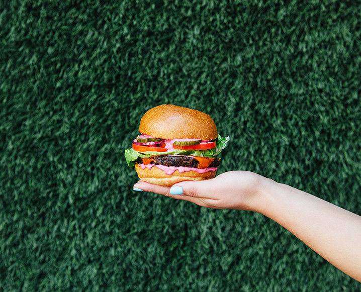 Upcycled Pulp Burgers