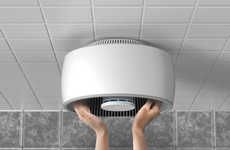 Air-Filtering Hand Dryers