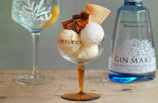 Gin-Infused Ice Creams