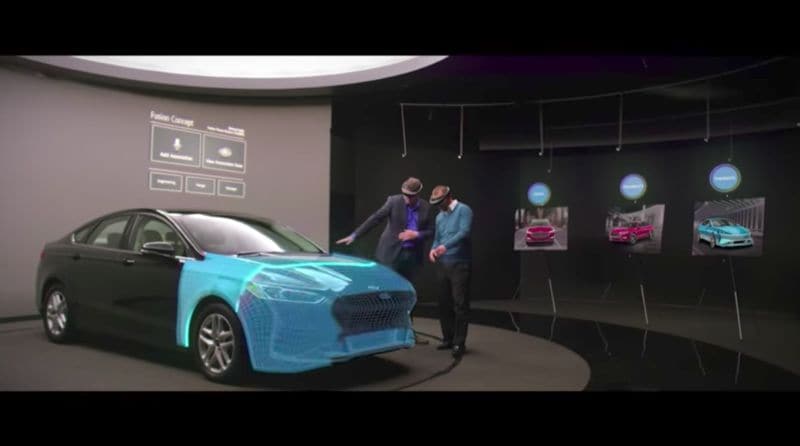 Holographic Car Design Tools