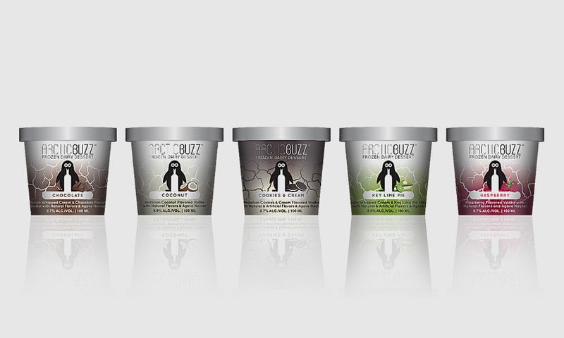 Libation-Infused Ice Creams
