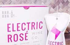 Plastic-Packaged Rosé Wines