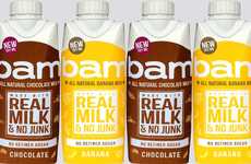 Honey-Sweetened Packaged Milkshakes