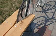 Secure Bike Rack Benches