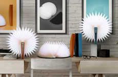 Accordion Accent Lamps