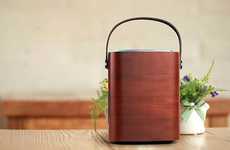 Portable Voice Assistant Speakers