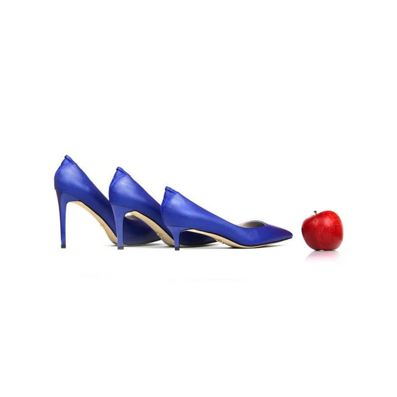 Apple Leather Heels