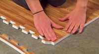 Hardwood-Printed Padding Tiles Image 2
