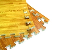 Hardwood-Printed Padding Tiles Image 7