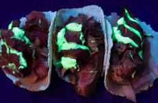 Glow-in-the-Dark Taco Menus