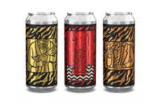 Illustrated Drama-Themed Beers