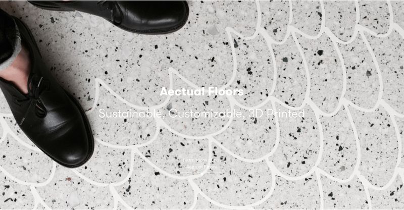 Sustainable 3D-Printed Floors