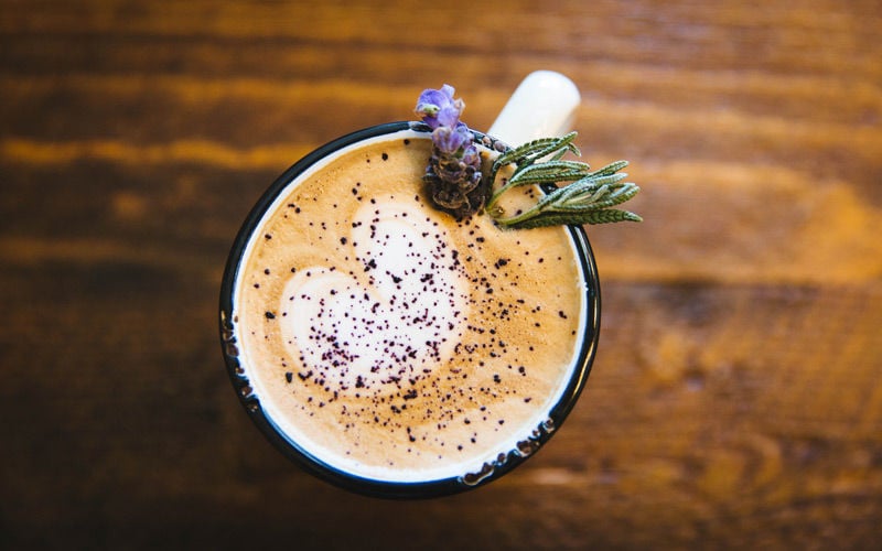 Floral Menu Items