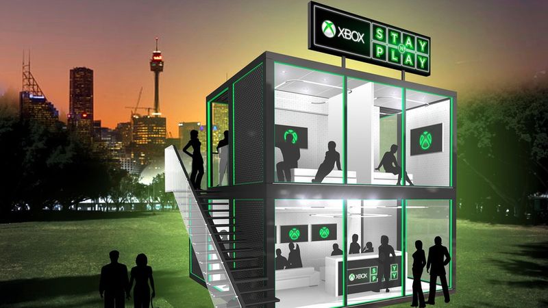 Gamer Pop-Up Hotels