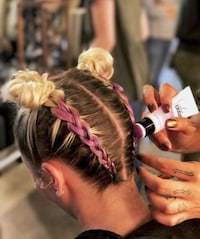 Shimmering Temporary Hair Makeup Image 8