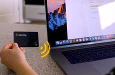 Wireless Password-Storing Cards