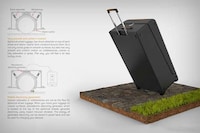 360-Degree Movement Luggage Image 5