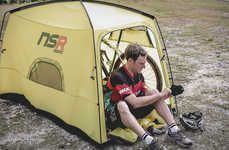 Bike-Accommodating Tents