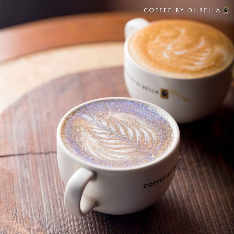 Edible Glitter Cappuccinos