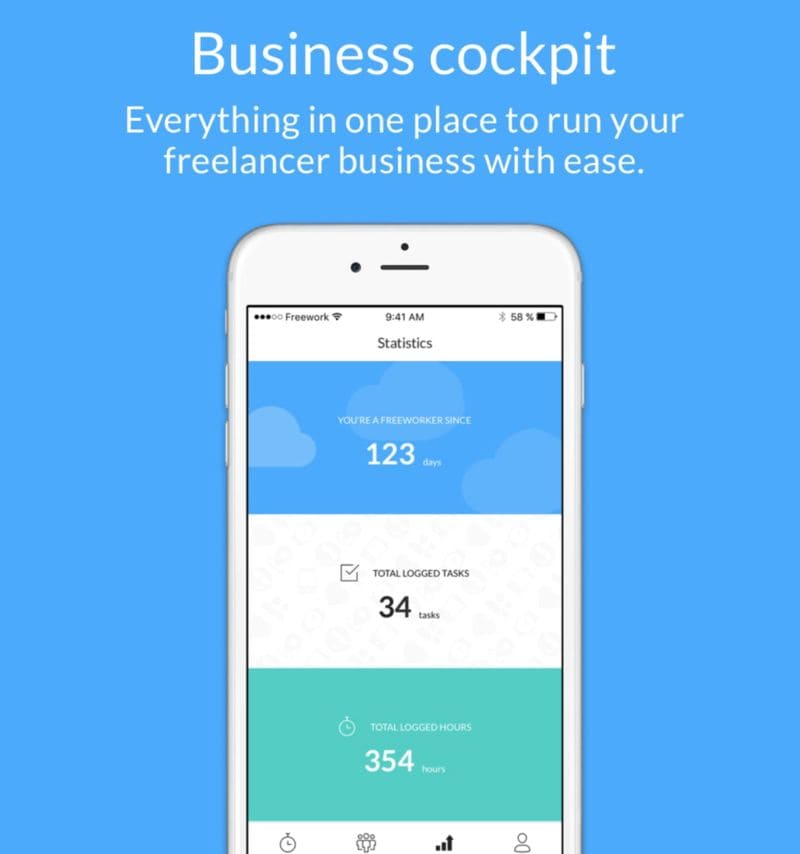 Data-Tracking Freelancer Apps