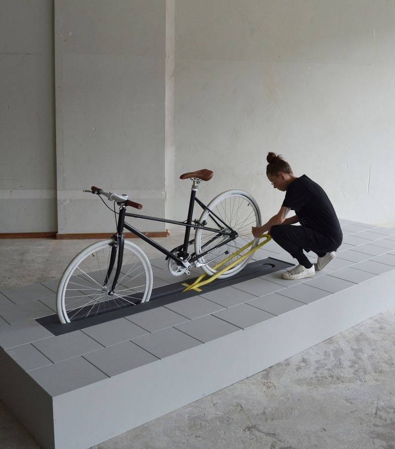 Hidden Public Bike Storage