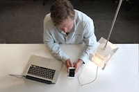 Phone-Charging Ceiling Lamps Image 2