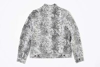 Collaborative Snakeskin-Printed Denim Image 4