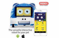 Interactive Pet Companion Robots