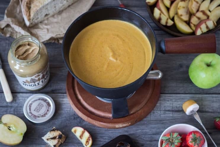 Nut Butter Fondue Bars