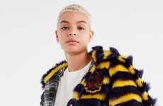 Vibrant Faux Fur Jackets