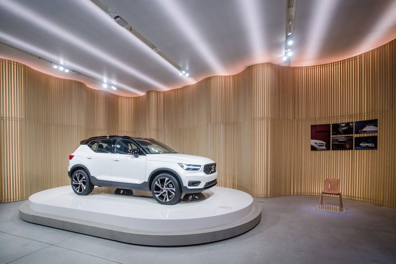 Luxury Swedish SUV Pop-Ups