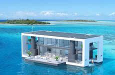 Floating Hurricane-Resistant Homes