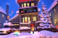 VR Snowball Fight Simulations