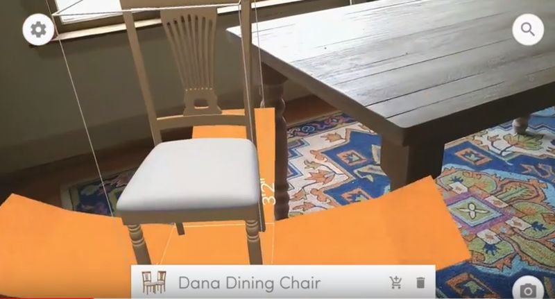 AR Furniture Placement Ads
