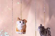 Feline Tree Adornments