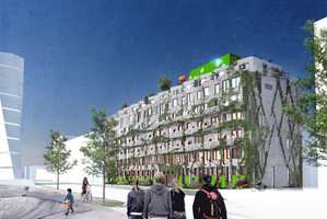 Photo inspiration: Premium Eco Friendly Apartment Complexes With Electric Vehicle Ready Reference: Bike Friendly Apartment Complexes