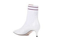 All-White Designer Hybrid Boots Image 2