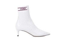 All-White Designer Hybrid Boots Image 3