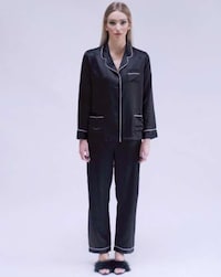 Versatile Silk Pajama Sets Image 5