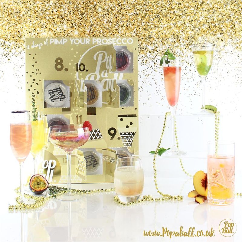 Prosecco-Adorning Advent Calendars