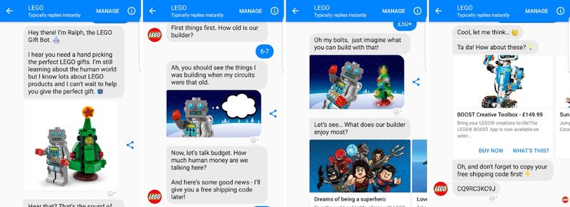 LEGO Gift-Giving Chatbots