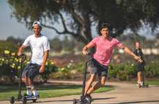 Hybrid Electric Skateboard Scooters