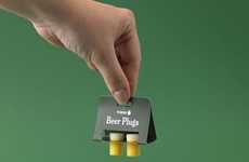 Beer-Shaped Ear Plugs