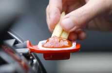 In-Car Dipping Sauce Holders