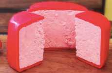 Pink Prosecco-Flavored Cheeses